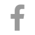 Grey Facebook Icon